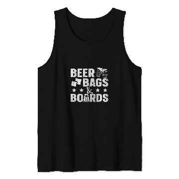 Discover Beer Fun Beer Bags Boards Funny Cornhole Tank Tops