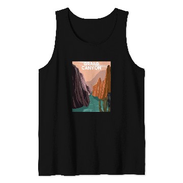 Discover Grand Canyon National Park Throwback Design Classic 2 Tank Tops