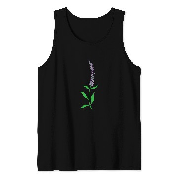 Discover Herb Lavender Plant Flower Tank Tops