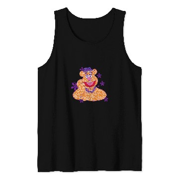 Discover Bear Pet The Muppets Fozzy Bear Paisley Tank Tops