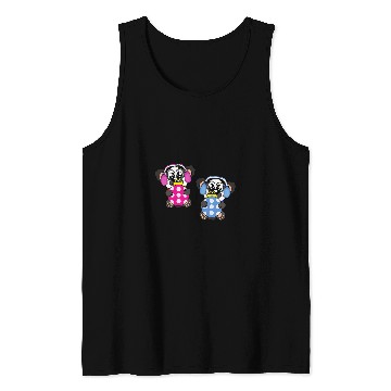 Discover Panda Pet Christmas Balls Winter Snow Tank Tops