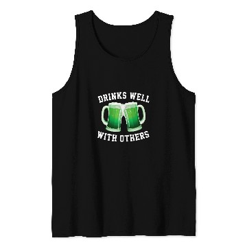 Discover Beer Fun St Patrick s Day Green Beer Bar Party Drinking Tank Tops