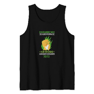 Discover Squirrel Pet Einzelkind wars Gestern Ich Werde GroBer Bruder Squirrel Tank Tops