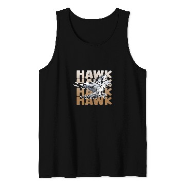 Discover HAWK Design for a Hawk fan Tank Tops