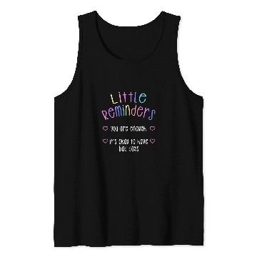 Discover Little Reminders You Are Enough Mental Health Counselor Tank Tops