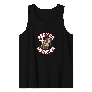 Discover Camo Heels Prayer Warrior Tank Tops