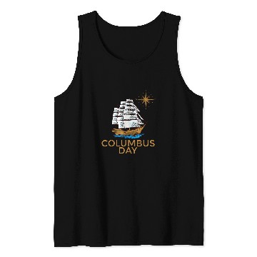 Discover Columbus Day Cristofo Colombo Tank Tops