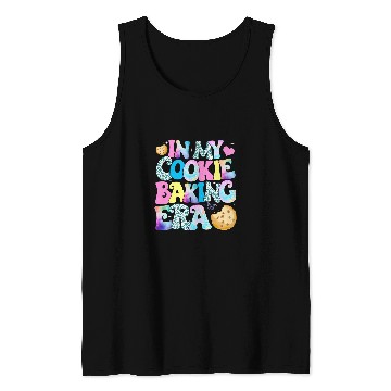 Discover Camping Life In My Cookie Baking Crew Era Tank Tops