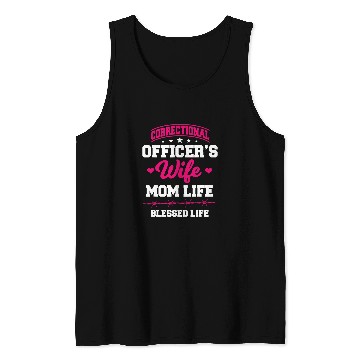 Discover Correctional Officer Police Jail Retiree Retirement Tank Tops