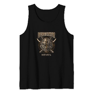 Discover Bear Pet Berserker Viking Norse Pagan Bear Warrior Tank Tops