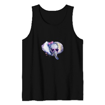 Discover Elephant Pet hand painted Elephant Tank Tops