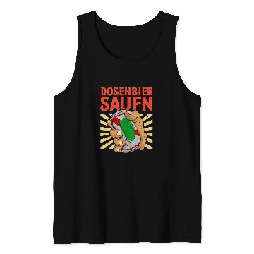 Discover Canned beer alcohol beer beer cans booze drinker 21 Tank Tops