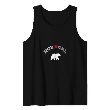 Discover Bear Pet Norcal Northern californias Bear With Star Tank Tops
