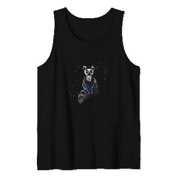 Discover Lemur Pet Drawing Animal Print Nature Madagascar Monkey Motif Tank Tops