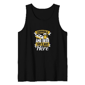 Discover Beer Fun Cornhole And Beer Funny Cornhole Tank Tops
