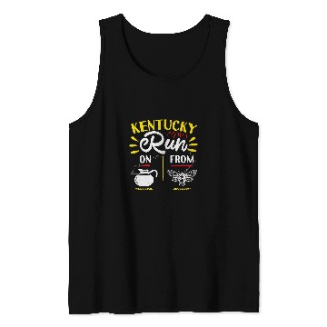 Discover Coffee Fun Kentucky Cicada Insect Coffee Funny KY Kentucky State Lover Tank Tops