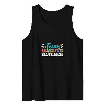 Discover Substitute Teacher 4 Tank Tops