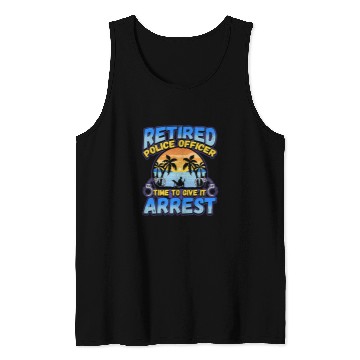 Discover Law Enforcement Design for a Police Officer 27 Tank Tops