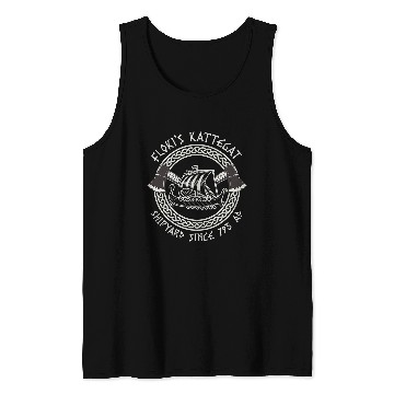 Discover Floki Shipyard Kattegat Viking Ship Norse Viking Gift Tank Tops