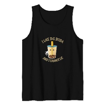 Discover Panda Pet Loves Boba Tea and Cannot Lie Tank Tops