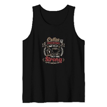 Discover Coffee Fun Passwords Strong Computer Science IT Support Tank Tops