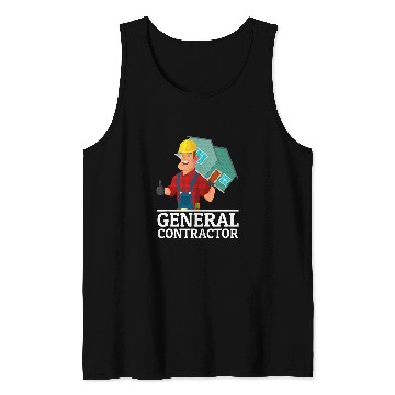Discover Construction General Contractor Tank Tops