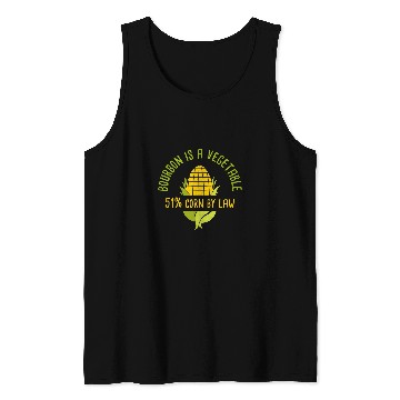 Discover Wines Fun Bourbon Is A Vegetable I Whiskey Bourbon Drinking Tank Tops