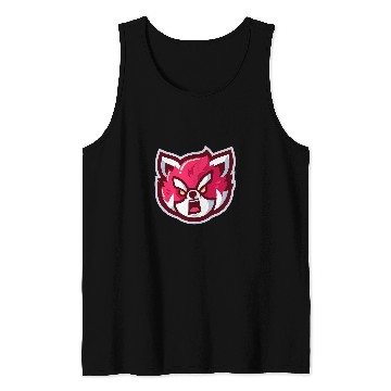Discover Panda Pet Angry Red Panda Tank Tops