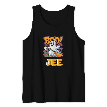 Discover Coffee Fun Boo Jee Cute Spooky Coffee ghosts Boujee Funny Halloween 1 Tank Tops