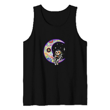 Discover Sloth Pet Dia de Los Muertos Skeletons Sugar Tank Tops