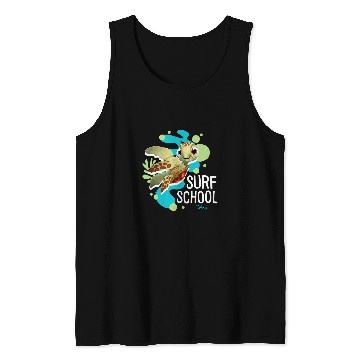 Discover Turtle Pet Finding Nemo Squirt Turtle Surf School Tank Tops