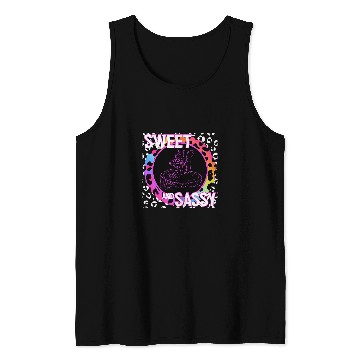 Discover Squirrel Pet 90s Nostalgia Rainbow Leopard Print Tropical Tank Tops