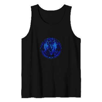 Discover Dragon Pet Stained Glass Dragon 2 Tank Tops