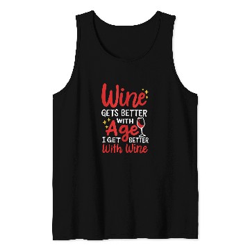 Discover Wines Fun Gets Better With Age Tank Tops