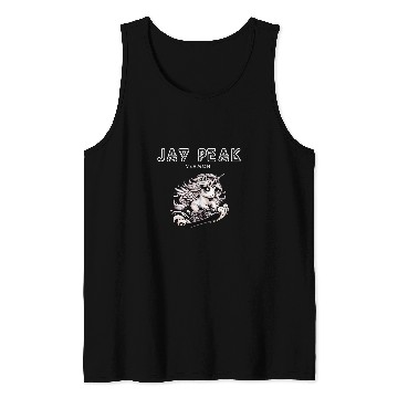Discover Jay Peak Vermont Cool Snowboard Unicorn Tank Tops