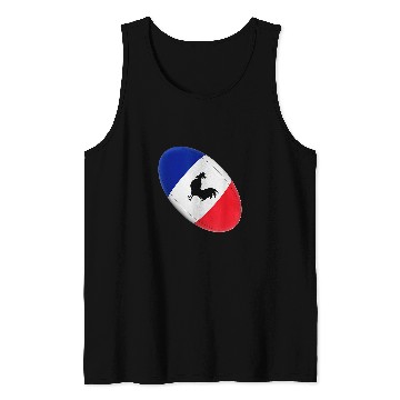 Discover France Rugby XV Jersey Tank Tops
