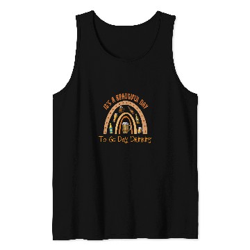 Discover Beer Fun Bohemian Rainbows Beer Mug Funny Day Drinking Tank Tops