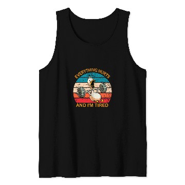 Discover Duck Pet Everything Hurts And I m Tired Duck 2 Tank Tops
