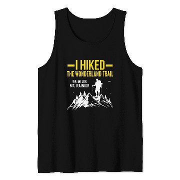 Discover I Hiked The Wonderland Trail Mt Rainier Tank Tops