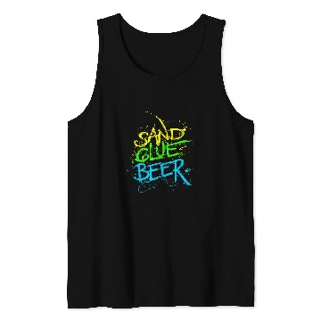 Discover Beer Fun Woodworking Sand Glue Beer Carpenter Tank Tops