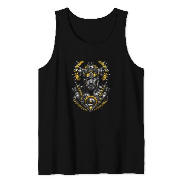 Discover Futuristic Viking warrior Tank Tops