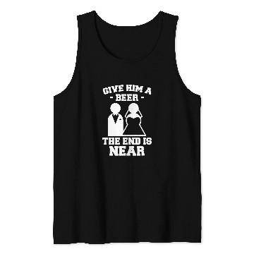 Discover Beer Fun Beer Bride Groom Bachelor Bachelorette Wedding Get Married Tank Tops