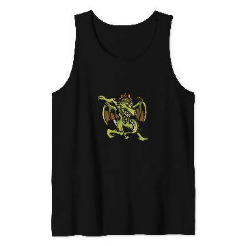 Discover Dragon Pet Cool Dabbings Dragon Funny Draco Beast HipHop Dancer Gift 4 Tank Tops