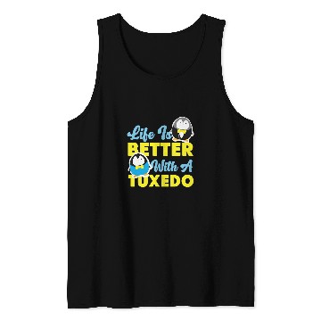 Discover Penguin Pet Life Is Better With A Tuxedo Tank Tops