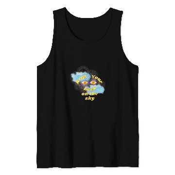 Discover Look Up Keep Eyes on the sky Tank Tops
