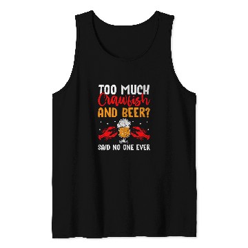 Discover Beer Fun Cajun Crawfish Crayfish Boil Beer Drinking Beer Lover 20 Tank Tops