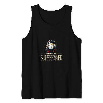 Discover Penguin Pet Linux Tux Penguin in Tuxedo with Sudo Superpower Tank Tops