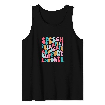Discover Pathology Speech Language Pathologist Speech Therapist Tank Tops