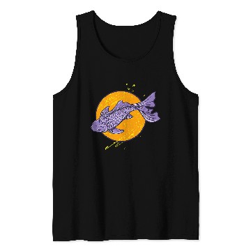 Discover Japan Koi Fish Japanese Art Gift Tank Tops