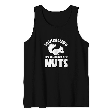 Discover Squirrel Pet Outfit Nutcracker Squirreling Nuts 1 Tank Tops